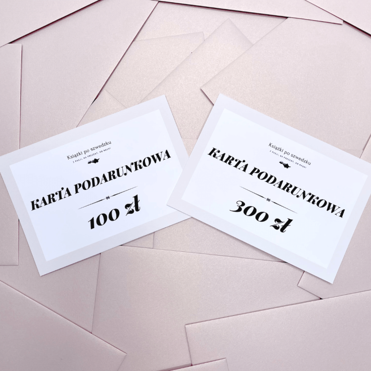 Karta Podarunkowa Książki po szwedzku