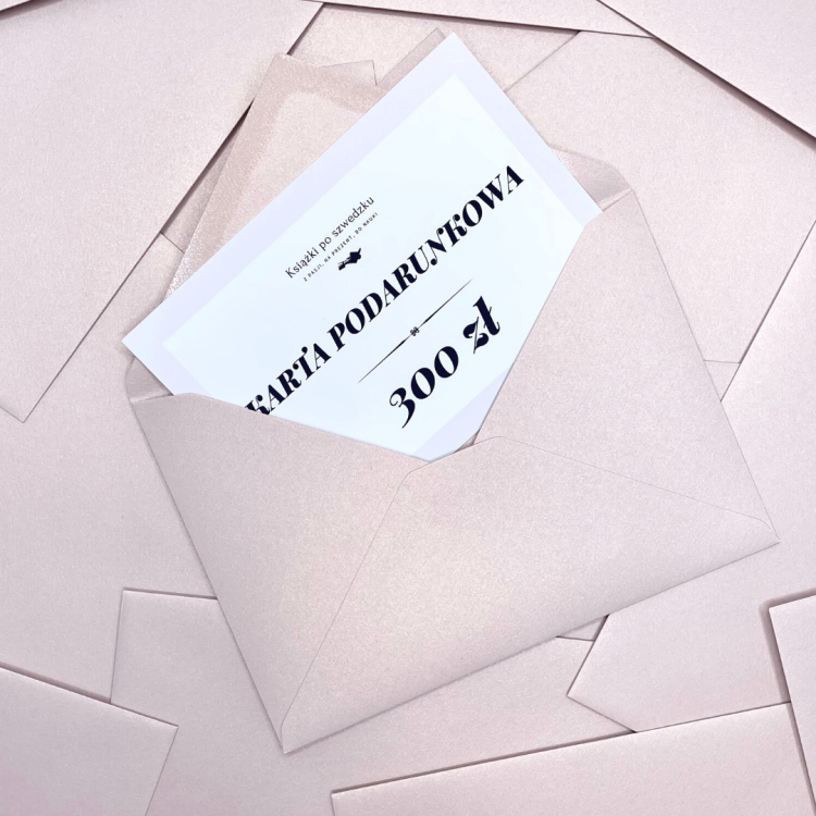 Karta Podarunkowa Książki po szwedzku