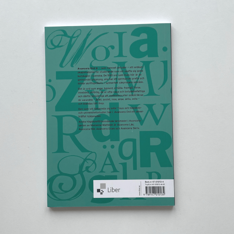 Avancera ord - Marianne Mathlein, czyli Zaawansowane słownictwo w szwedzkim