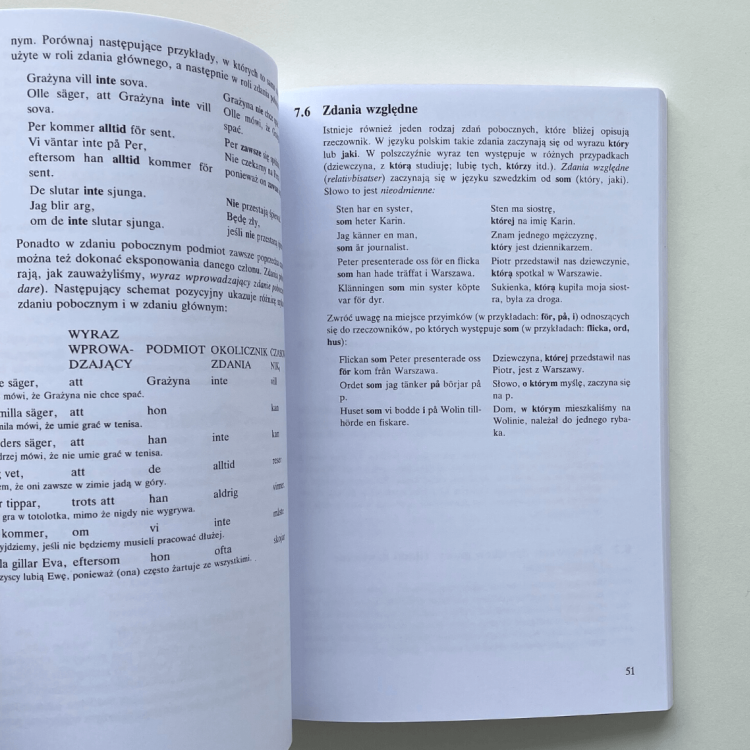 Mål - svensk grammatik på polska, czyli szwedzka gramatyka po polsku