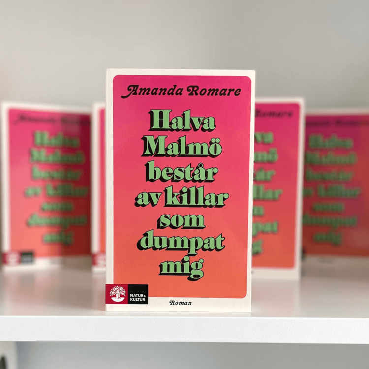 Halva Malmö består av killar som dumpat mig - Amanda Romare po szwedzku
