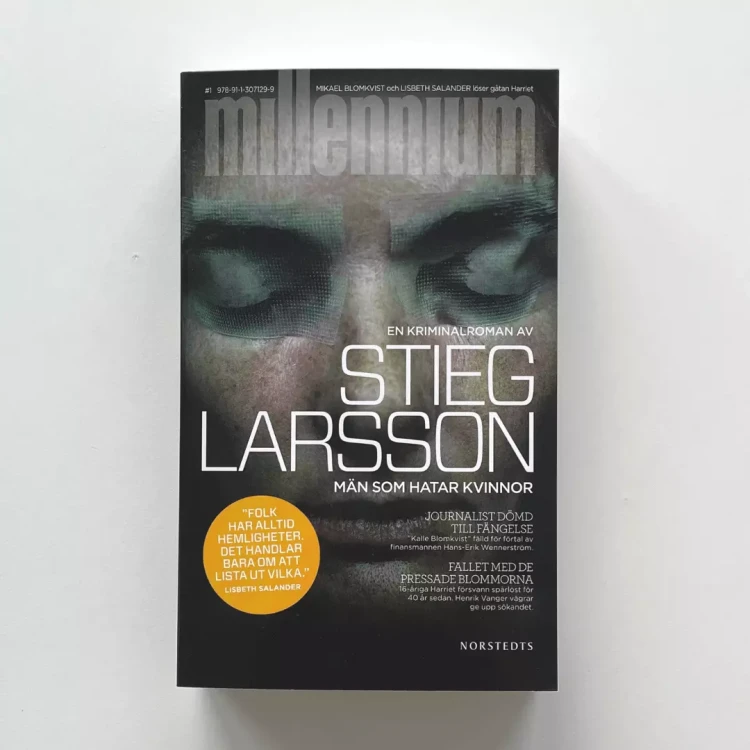 Män som hatar kvinnor - Stieg Larsson, czyli Dziewczyna z tatuażem, Mężczyźni, którzy nienawidzą kobiet, w oryginale, po szwedzku!