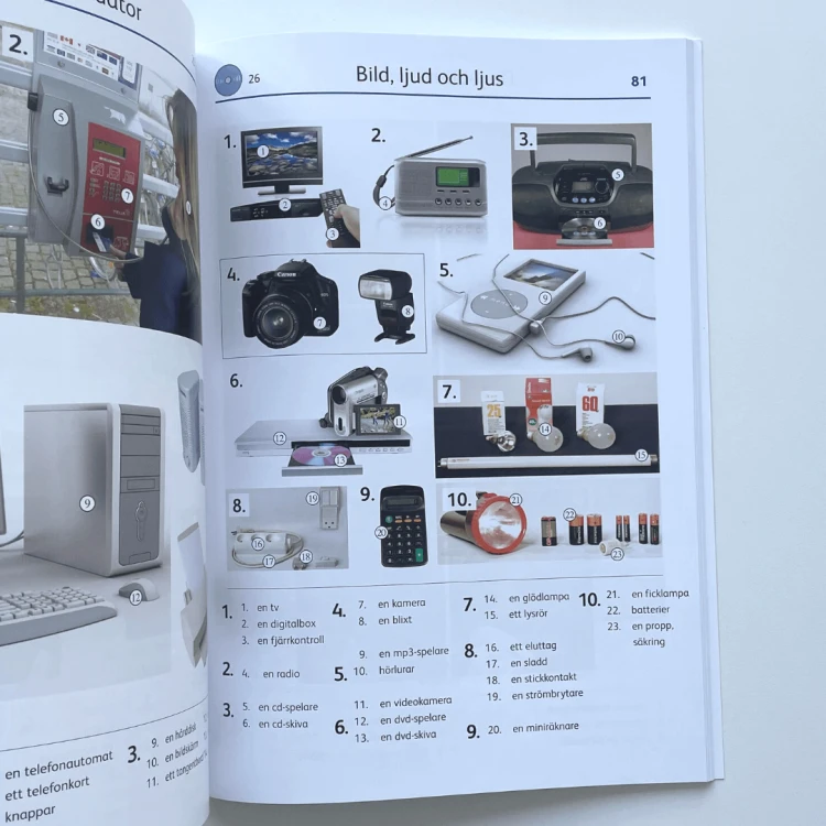 Tala svenska direkt bildordbook - Ellen Hanssen