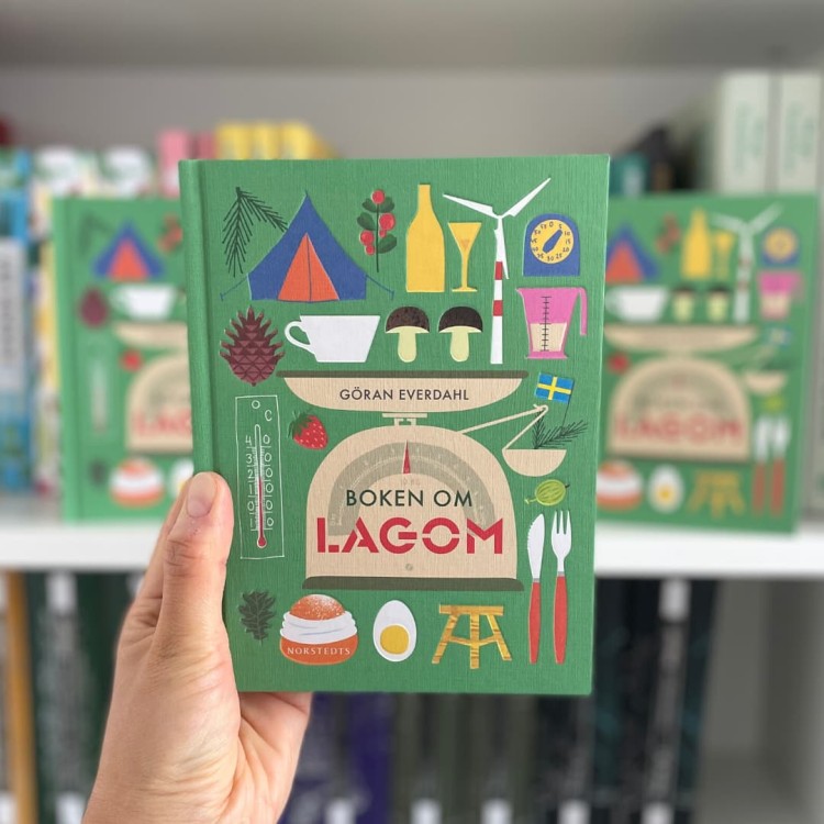 Boken om lagom - Göran Everdahl po szwedzku