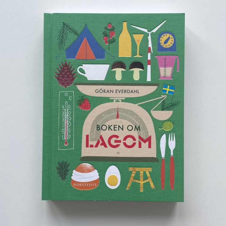 Boken om lagom - Göran Everdahl po szwedzku