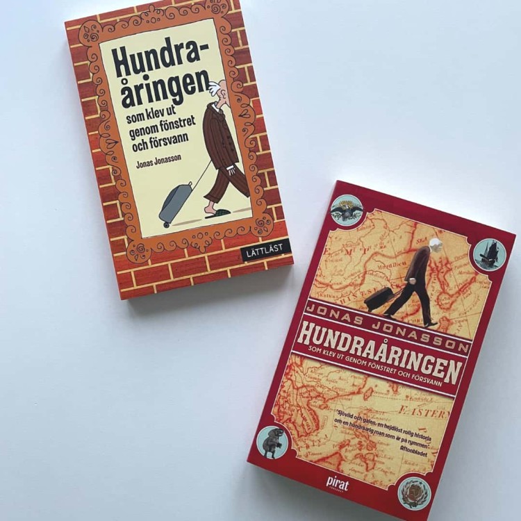 "Hundraåringen som klev ut genom fönstret och försvann" - Jonas Jonasson po szwedzku