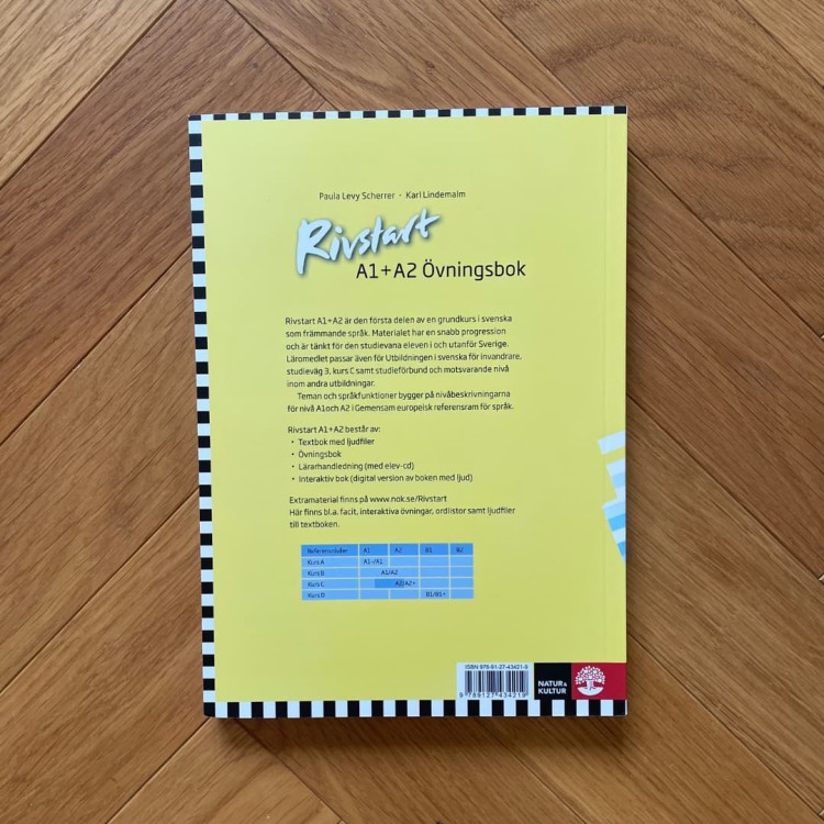 Rivstart A1/A2 zeszyt ćwiczeń do nauki języka szwedzkiego 3