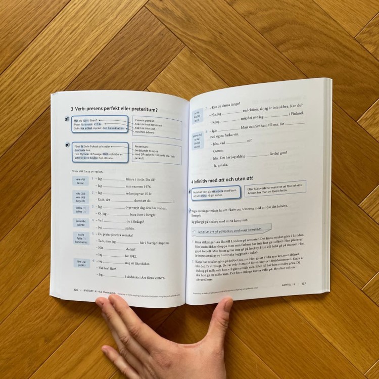 Rivstart A1/A2 zeszyt ćwiczeń do nauki języka szwedzkiego 5