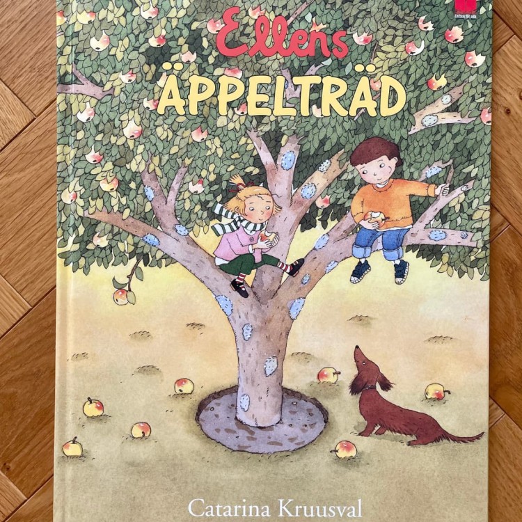 "Ellens äppleträd" - Catarina Kruusval Jabłonka Eli po szwedzku  2