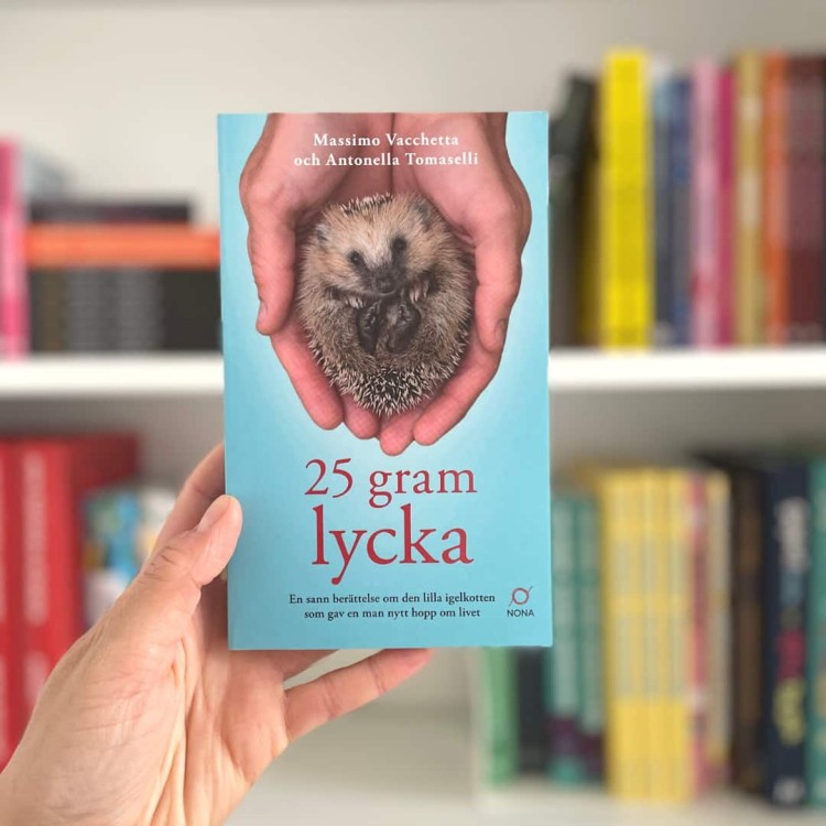 25 gram lycka: En sann berättelse om den lilla igelkotten som gav en man - M. Vacchetta, A. Tomaselli po szwedzku 2