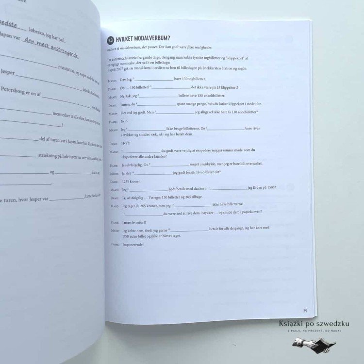 Det kommer! Dansk som andetsprog, Øvebog - Bodil Jeppesen, Grethe Maribo do nauki duńskiego 6