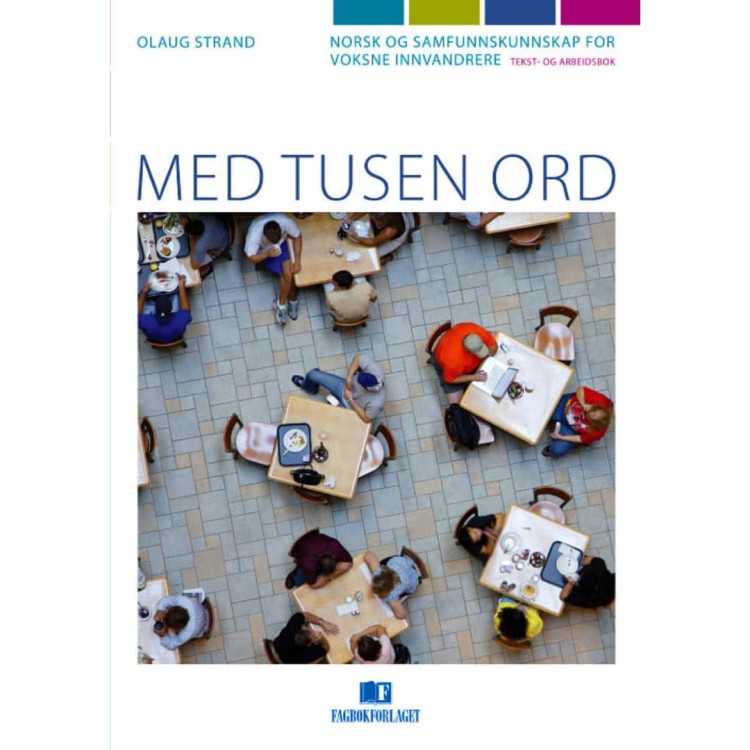 Med tusen ord (Podręcznik z ćwiczeniami) - Olaug Strand  do nauki norweskiego 1