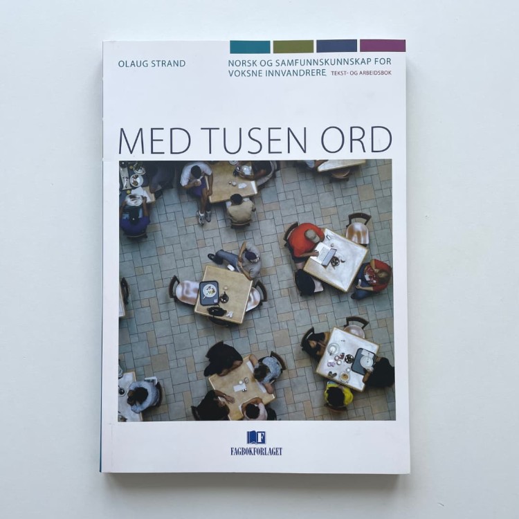 Med tusen ord (Podręcznik z ćwiczeniami) - Olaug Strand  do nauki norweskiego 2