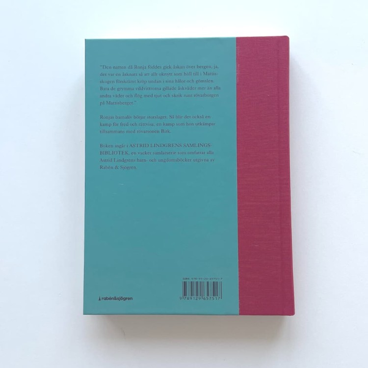 "Ronja rövardotter" - Astrid Lindgren po szwedzku 4
