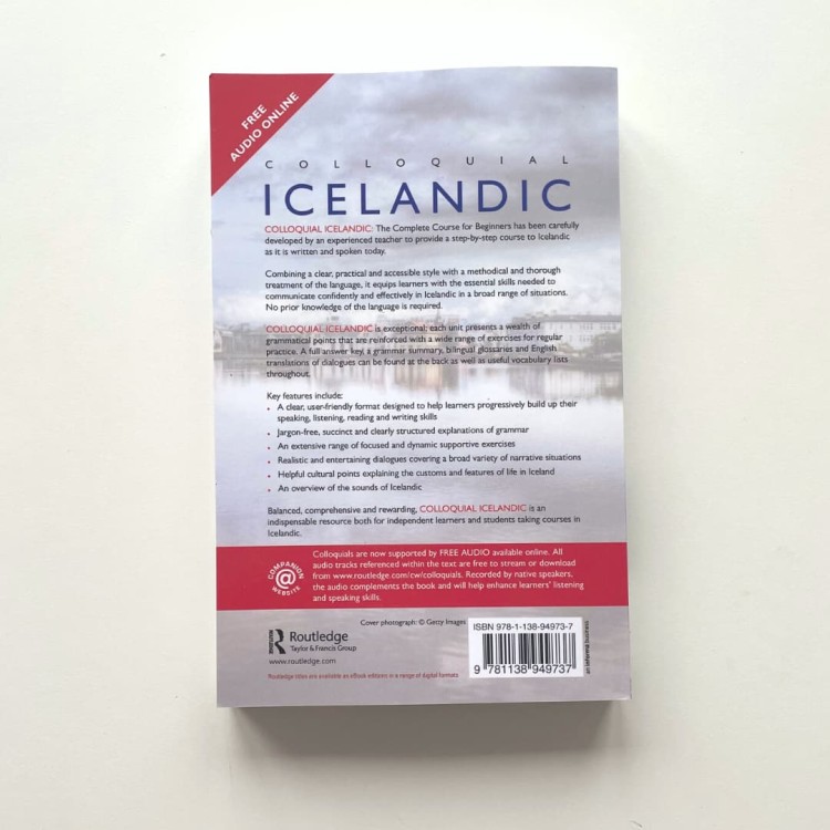 Colloquial Icelandic - The Complete Course for Beginners  nauka islandzkiego 4