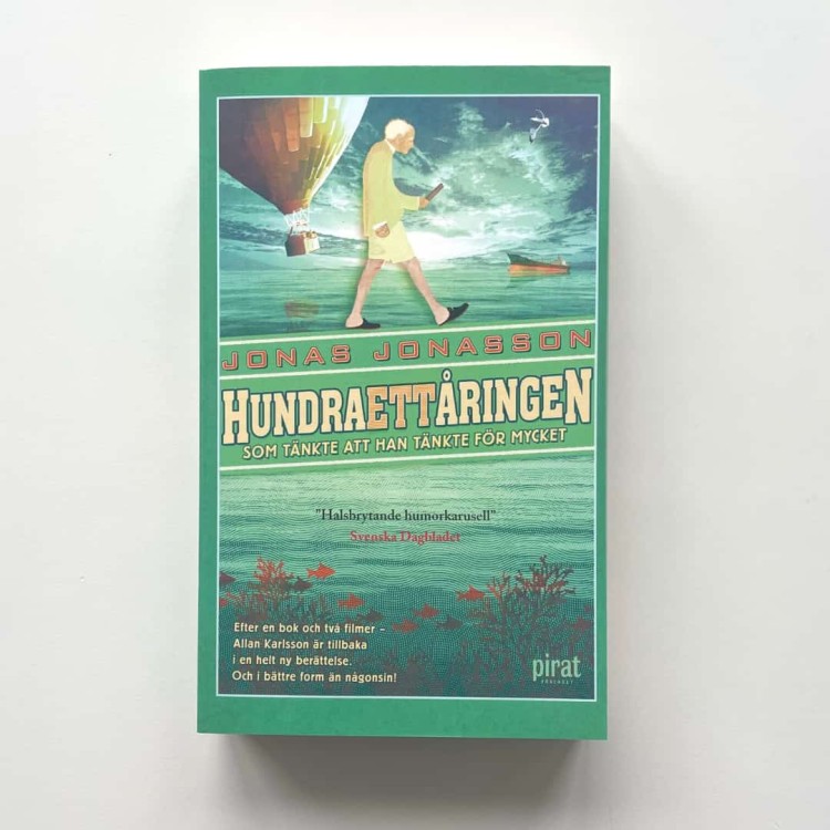 Hundraettåringen som tänkte att han tänkte för mycket Stujednolatek J. Jonasson po szwedzku 2