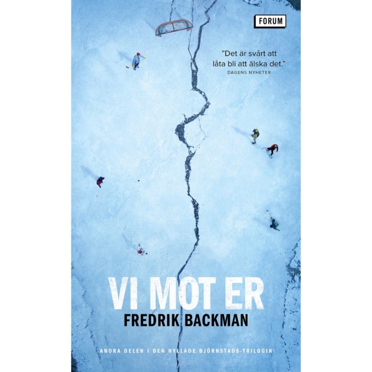 "Vi mot er" - Fredrick Backman po szwedzku, w oryginale