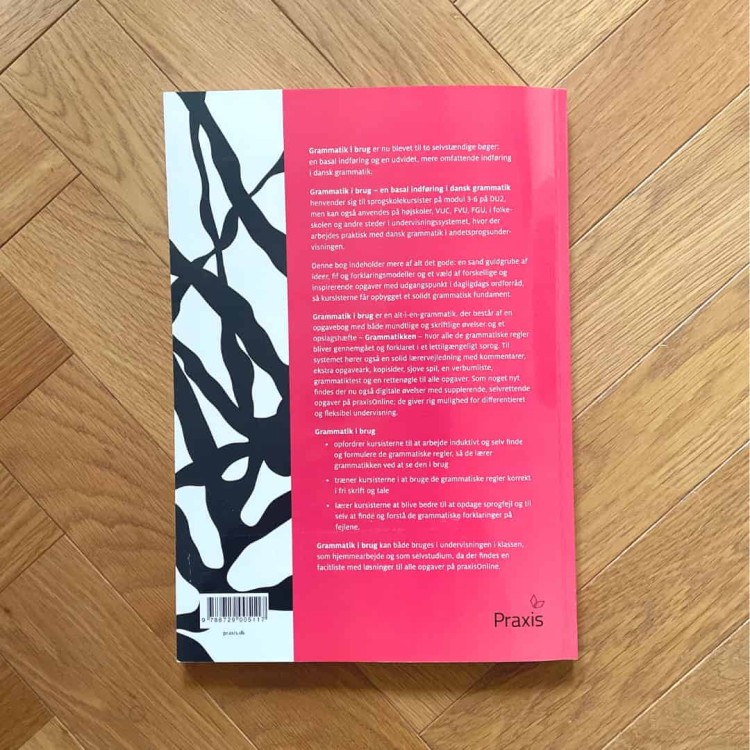 Grammatik i brug - en basal indføring i dansk grammatik nauka duńskiego 3