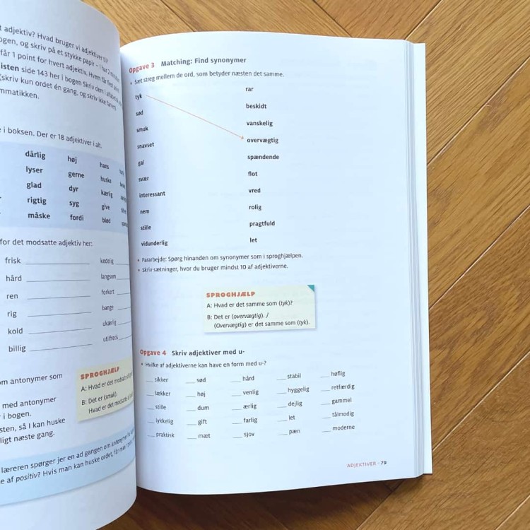 Grammatik i brug - en basal indføring i dansk grammatik nauka duńskiego 6