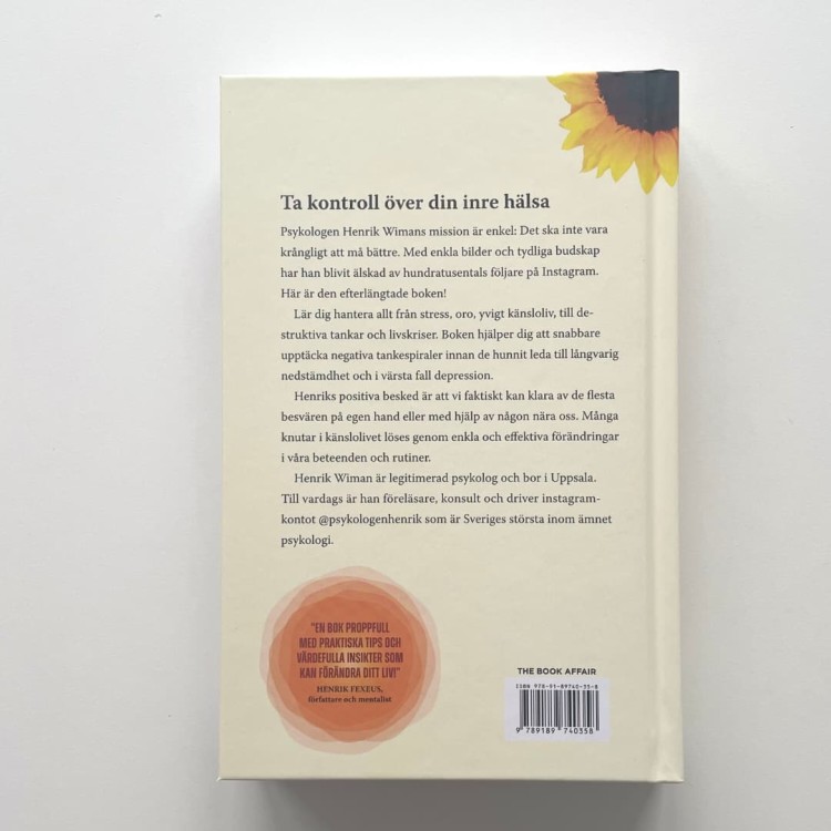 "Det ska inte vara krångligt att må bättre: handbok för tuffa dagar och ett lyckligare liv" - Henrik Wiman po szwedzku 4