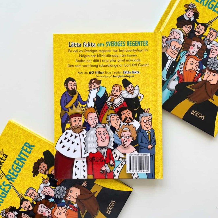 "Lätta fakta om Sveriges regenter" - Linda Pelenius, o szwedzkich królach i władcach 3