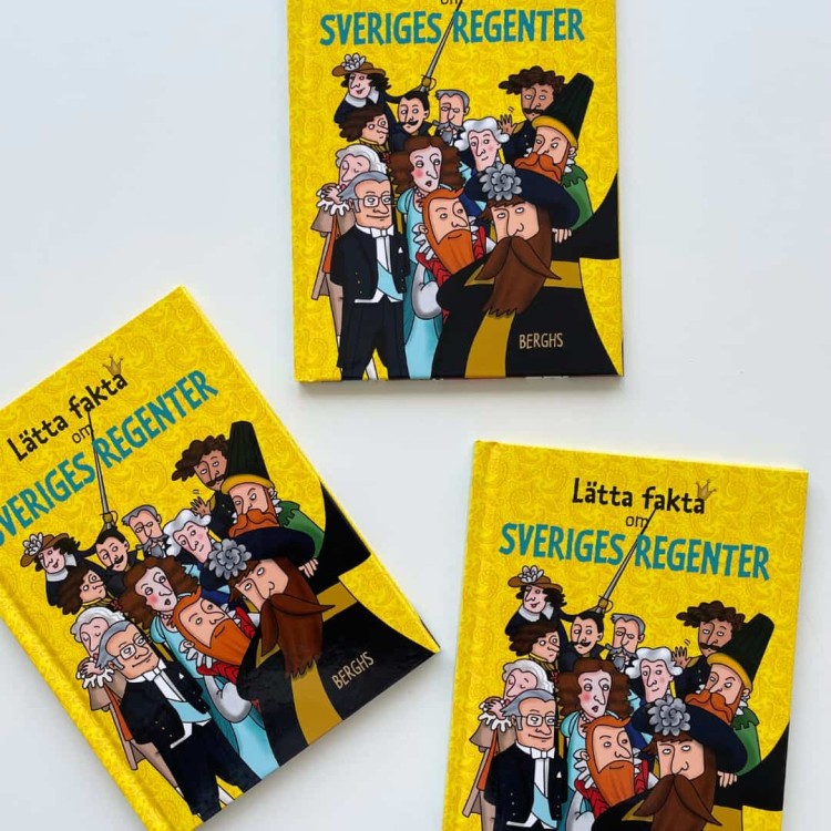 "Lätta fakta om Sveriges regenter" - Linda Pelenius, o szwedzkich królach i władcach 6