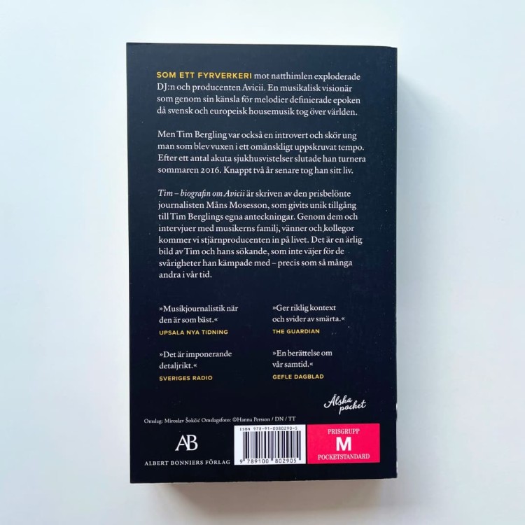 Biografia Avicii po szwedzku 4