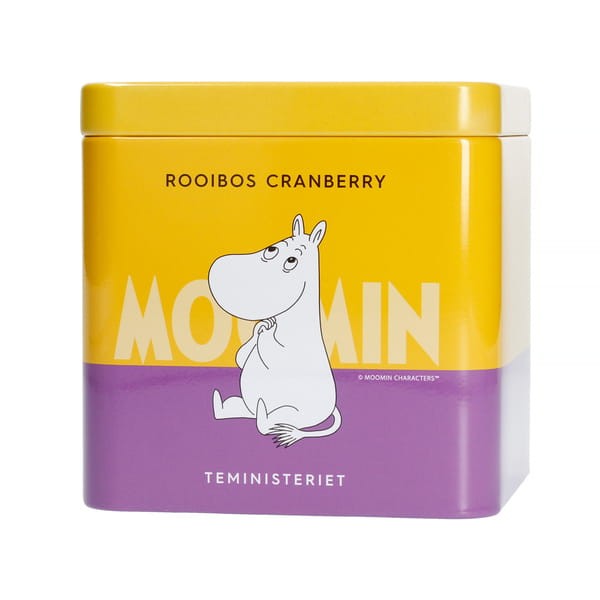 Moomin Rooibos Cranberry - Herbata sypana 100g Teministeriet herbata szwedzka herbata z muminkami 1