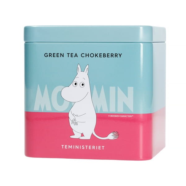 Moomin Green Tea Chokeberry - Herbata sypana 100g herbata z muminkami, szwedzka herbata od Teministeriet 1