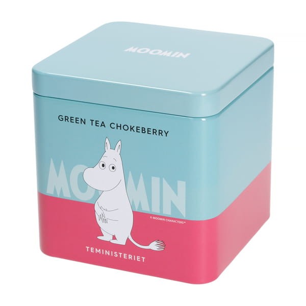 Moomin Green Tea Chokeberry - Herbata sypana 100g herbata z muminkami, szwedzka herbata od Teministeriet 2