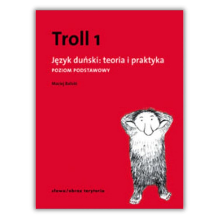 Troll 1 - do nauki duńskiej gramatyki po polsku, przednia okładka