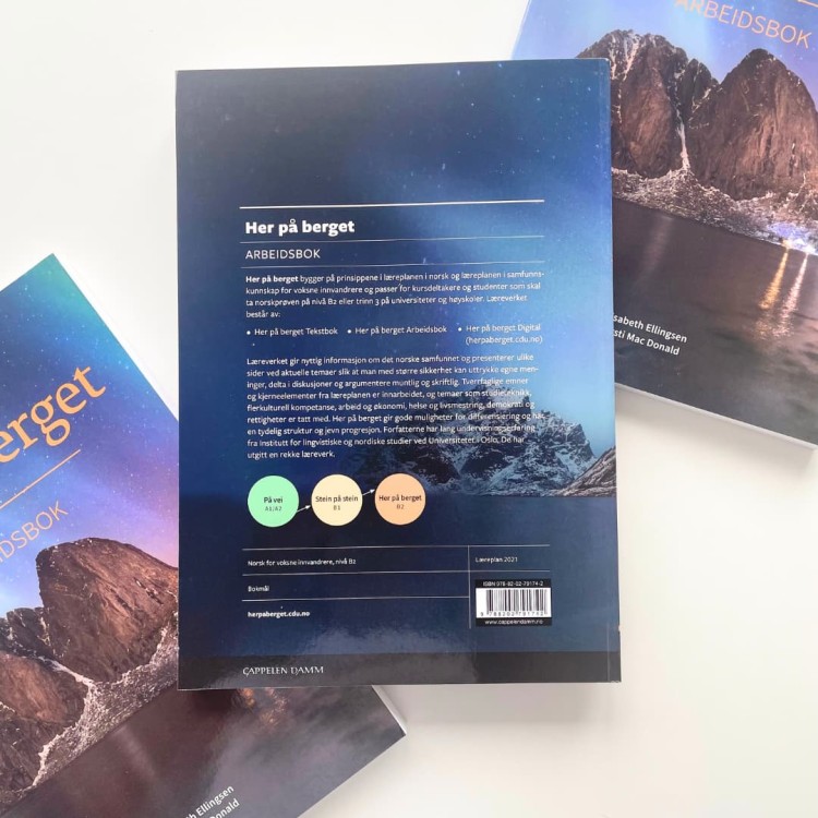 Her på berget Arbeidsbok 2024 – ćwiczenia B2/C1