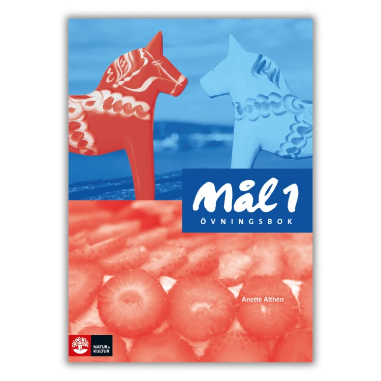 Mål 1 - Övningsbok , zeszyt ćwiczeń do nauki języka szwedzkiego, dla początkujących