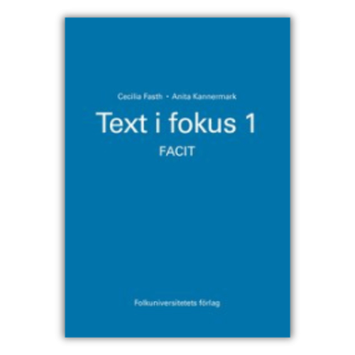 Text i fokus 1, klucz odpowiedzi