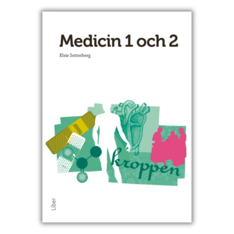Medicin 1 och 2, Podręcznik medycyny po szwedzku: anatomia, fizjologia, choroby, farmakologia, higiena, pierwsza pomoc oraz zadania i opisy przypadków.