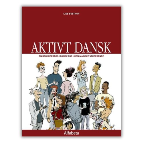 Aktivt Dansk, podręcznik do nauki duńskiego dla początkujących, przednia okładka