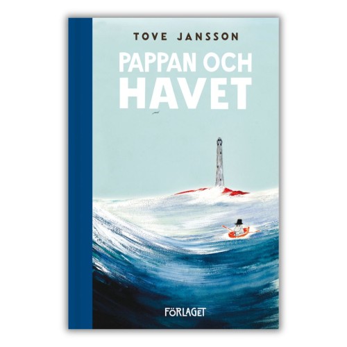 "Pappan och havet" - Tove Jansson, Tatuś Muminka i Morze, w oryginale, po szwedzku , przednia okładka