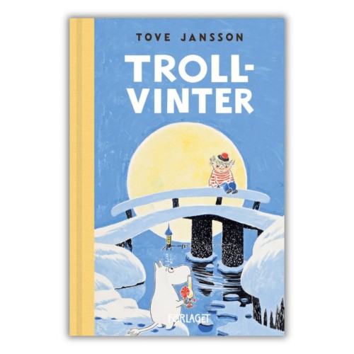 Trollvinter - Tove Jansson, czyli Zima Muminków w oryginale, po szwedzku, przednia okładka
