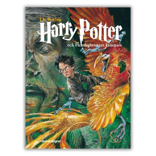 Harry Potter och Hemligheternas kammare - Harry Potter i Komnata Tajemnic po szwedzku, przednia okładka