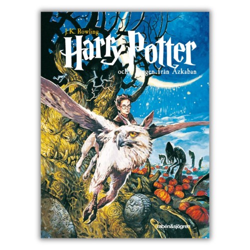Harry Potter och Fången från Azkaban - Harry Potter i Więzień Azkabanu po szwedzku, przednia okładka