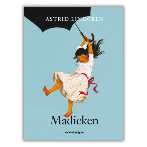 "Madicken" - Astrid Lindgren, klasyka szwedzkiej literatury dla dzieci w oryginale, przednia okładka