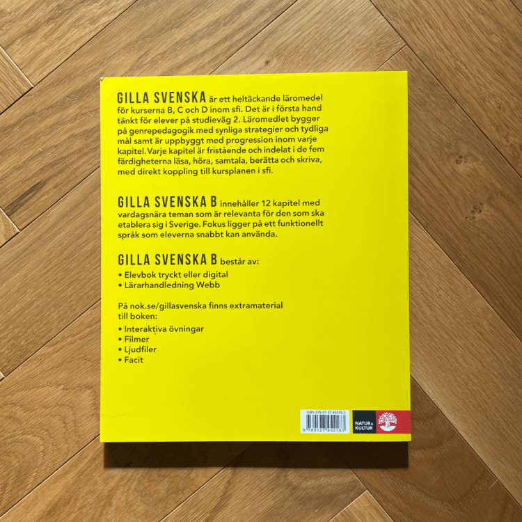 Gilla svenska B - podręcznik do nauki szwedzkiego na poziomie SFI B