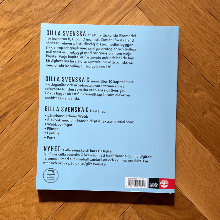 Gilla svenska C - podręcznik do nauki szwedzkiego na poziomie SFI C