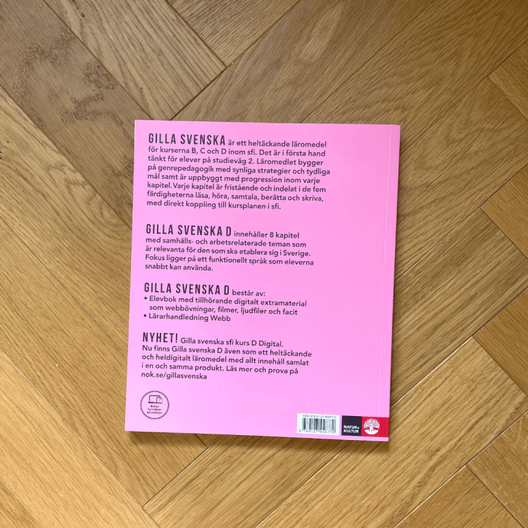Gilla svenska D - podręcznik do nauki szwedzkiego na poziomie SFI D