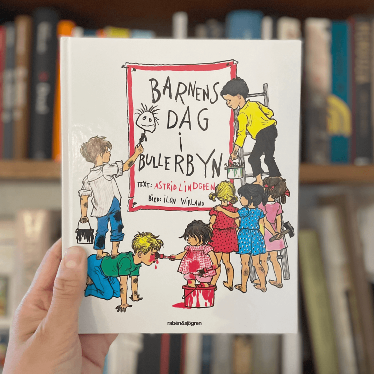 "Barnens Dag i Bullerbyn" - Astrid Lindgren po szwedzku