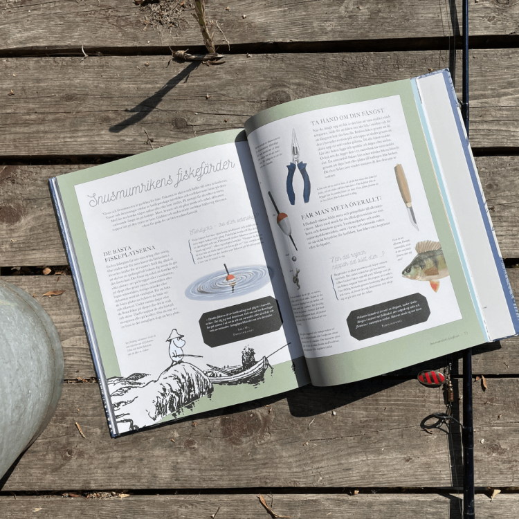 Snusmumrikens fiskebok Książka Wędkarska Włóczykija - Miina Mäki, Anni Pöyhtäri