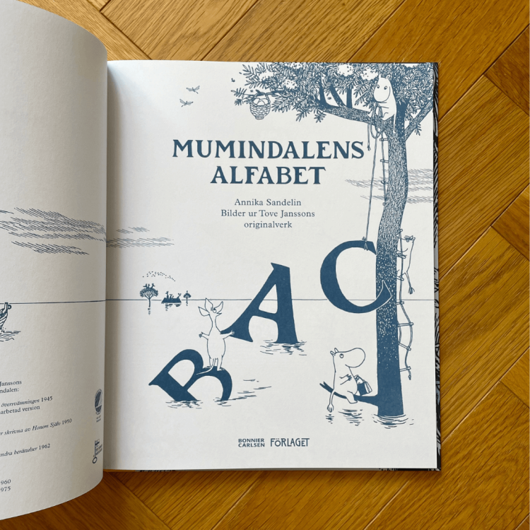 Mumindalens alfabet - Annika Sandelin/Tove Jansson