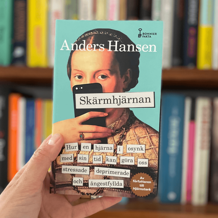 Skärmhjärnan: hur en hjärna i osynk med sin tid kan göra oss stressade, deprimerade och ångestfyllda (Pocket) - Anders Hansen po szwedzku
