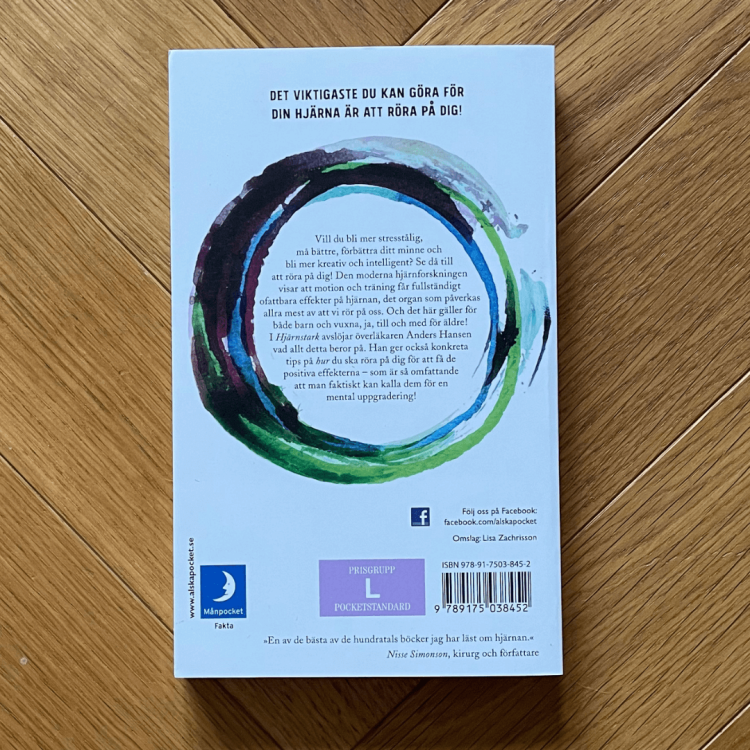 Hjärnstark: hur motion och träning stärker din hjärna (Pocket) - Anders Hansen po szwedzku