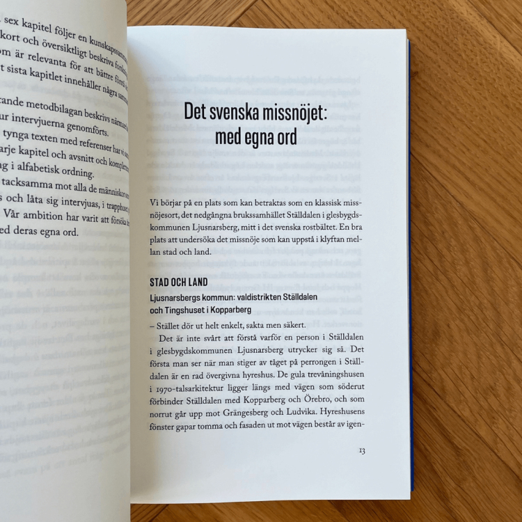 Det svenska missnöjet - Johanna Lindell, Lisa Pelling po szwedzku